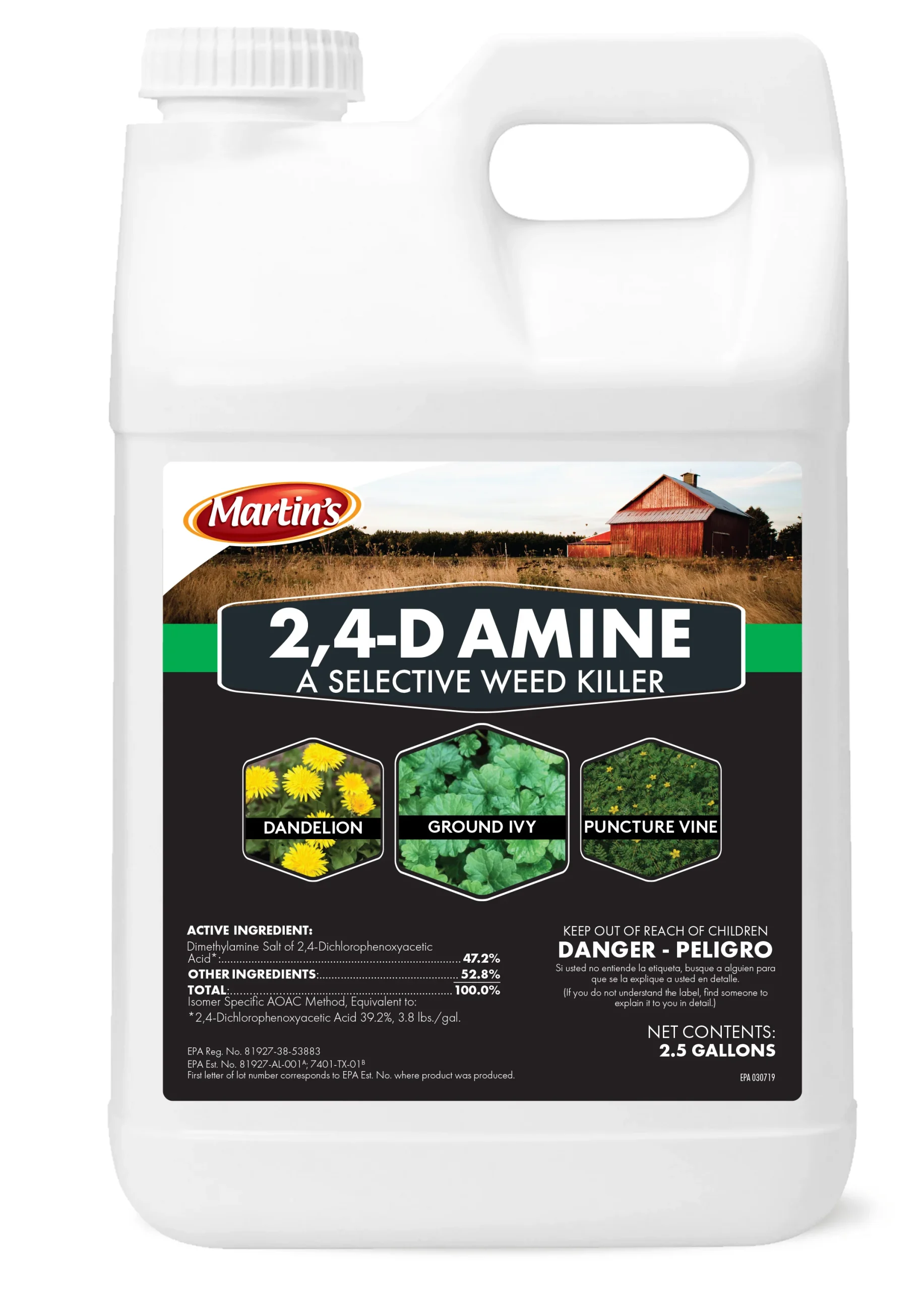 2,4-D amine vs ester formulation on dormant bermuda