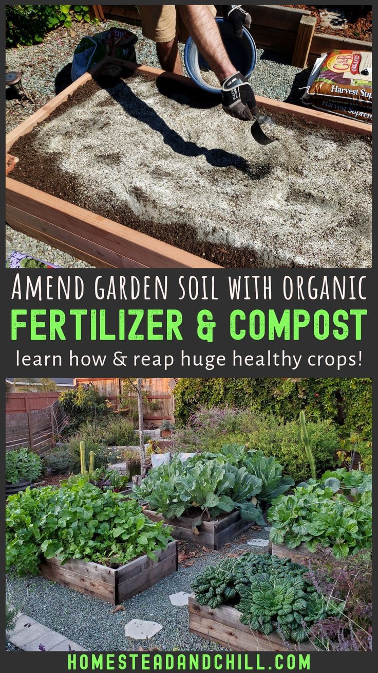 amending soil with sand and grit