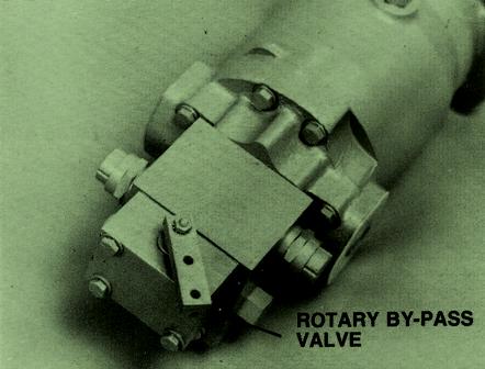 Bypass valve on hydrostatic transmission