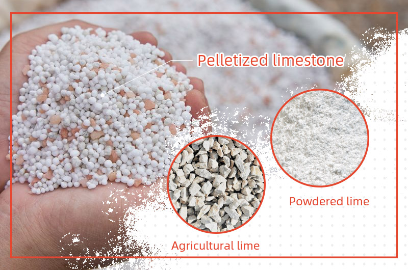 calcitic vs dolomitic vs pelletized lime