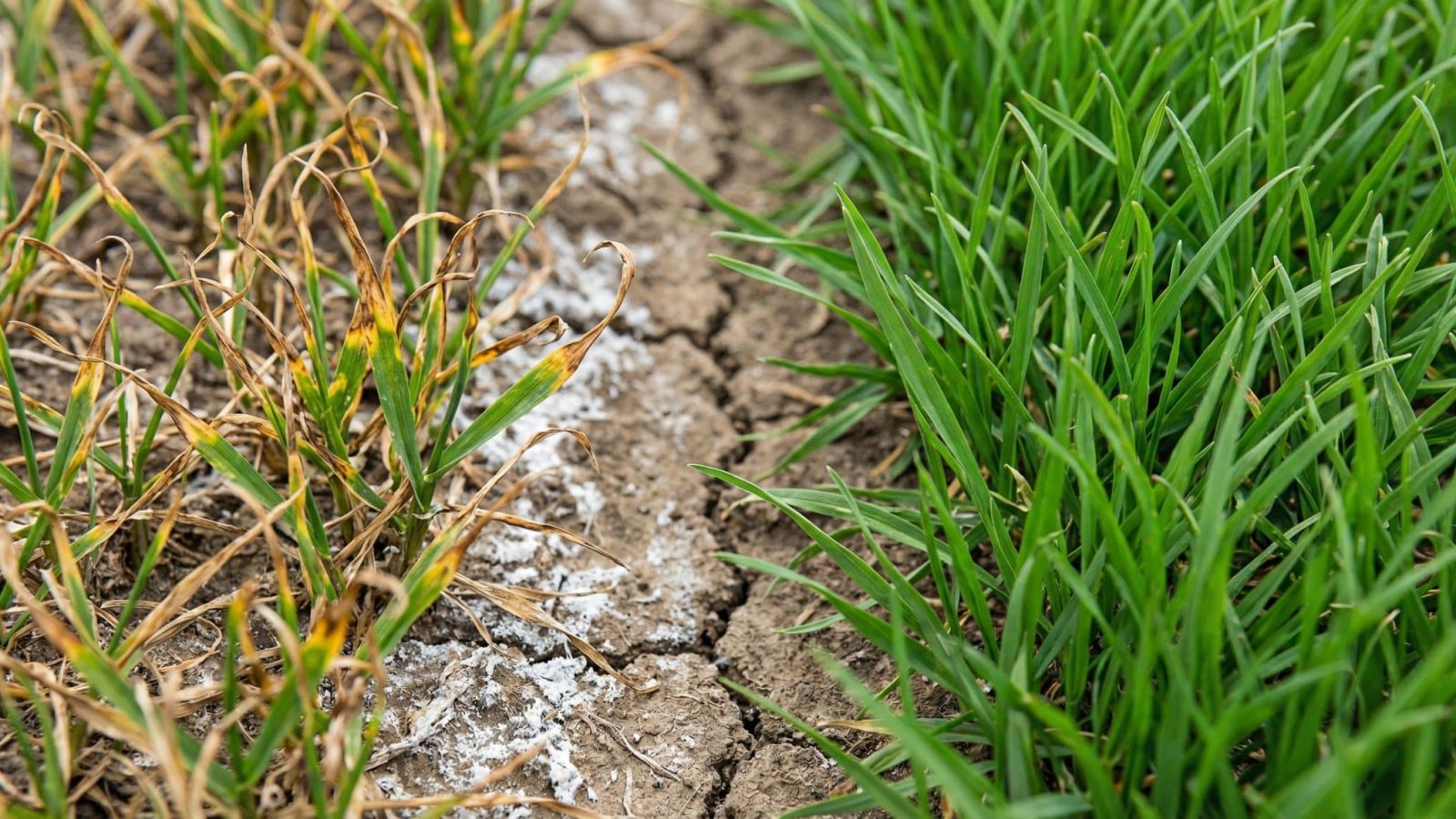 can starter fertilizer burn newly germinated grass seedlings