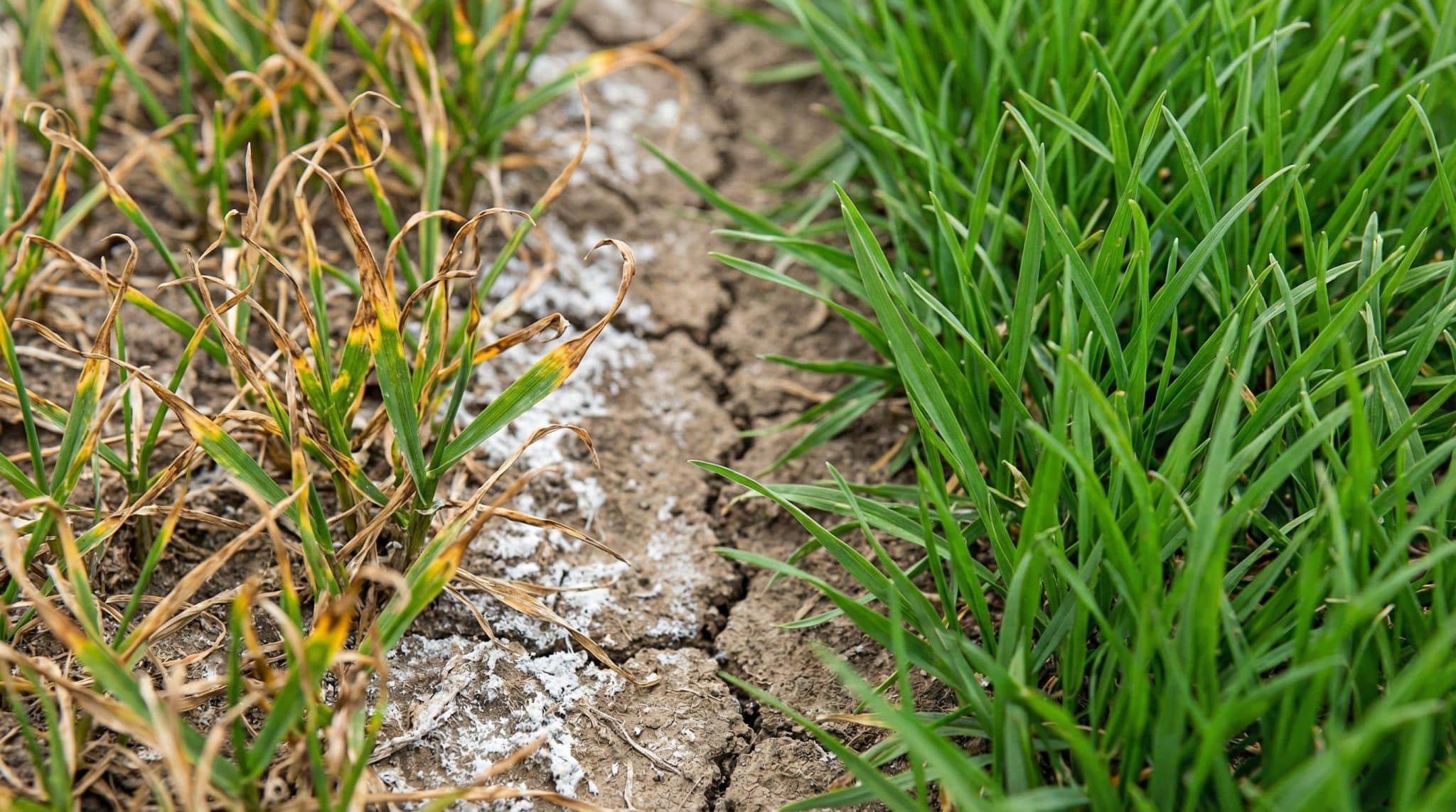 can starter fertilizer burn newly germinated grass seedlings