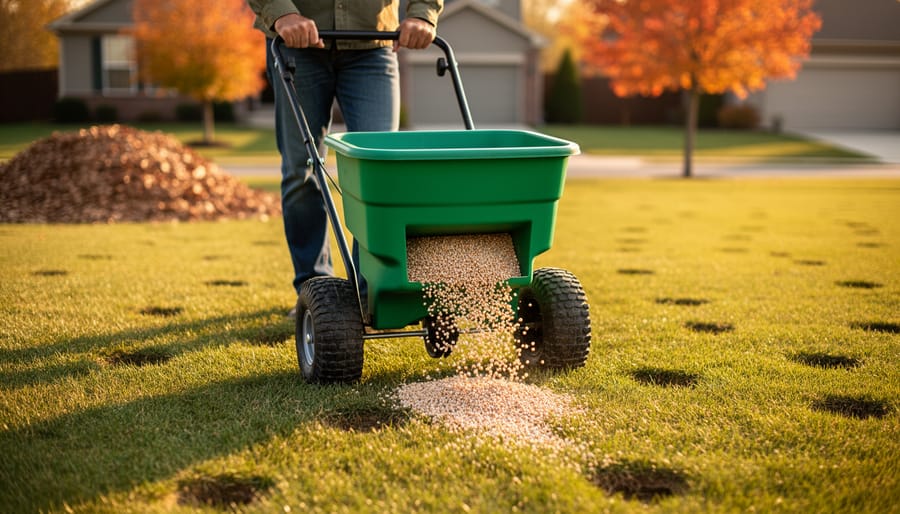 fall potassium fertilizer application timing lawn