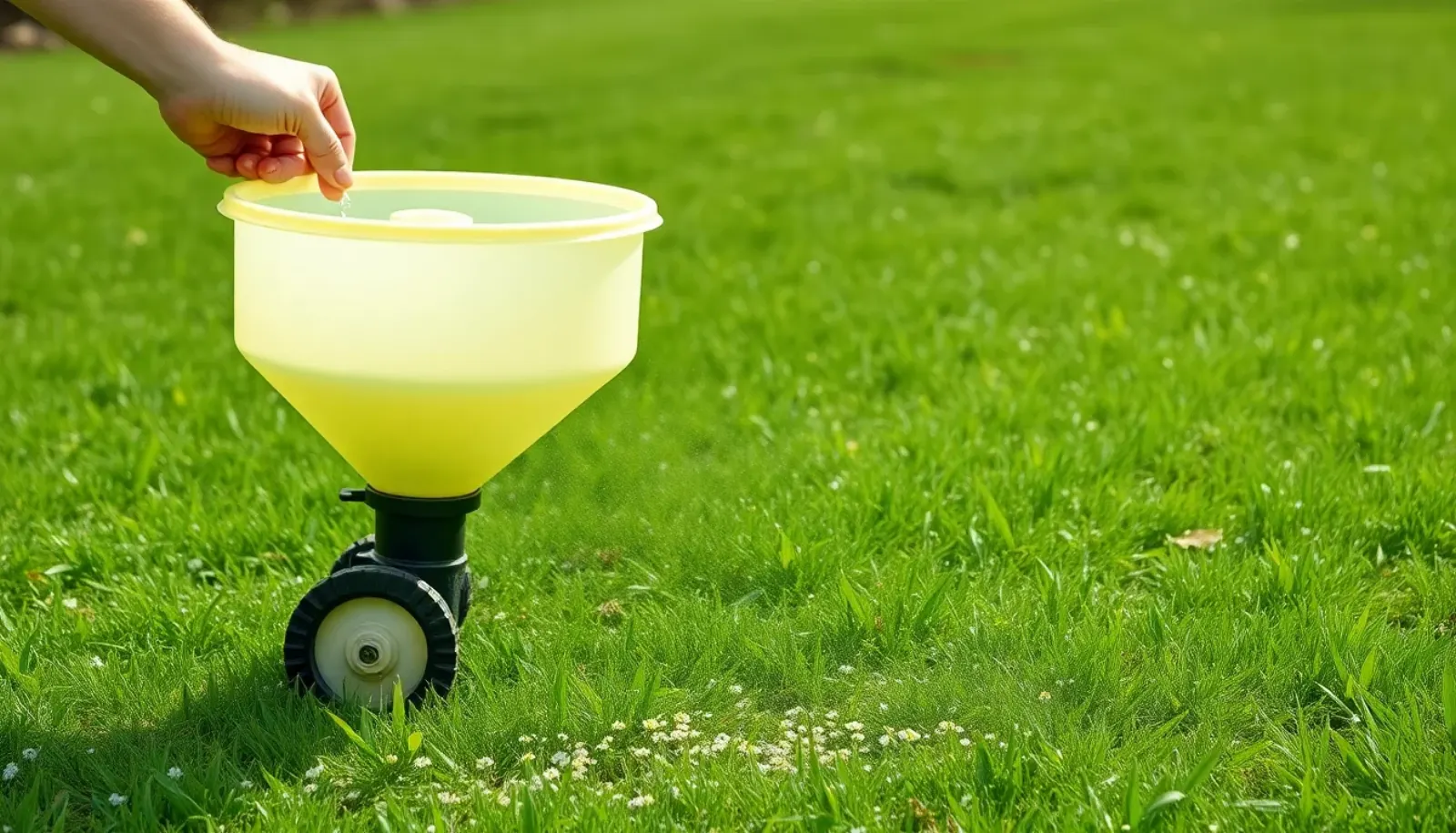 how to apply pre emergent