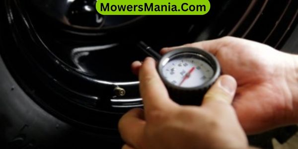 Check Lawn Mower Tire Pressure Without a Valve Leak