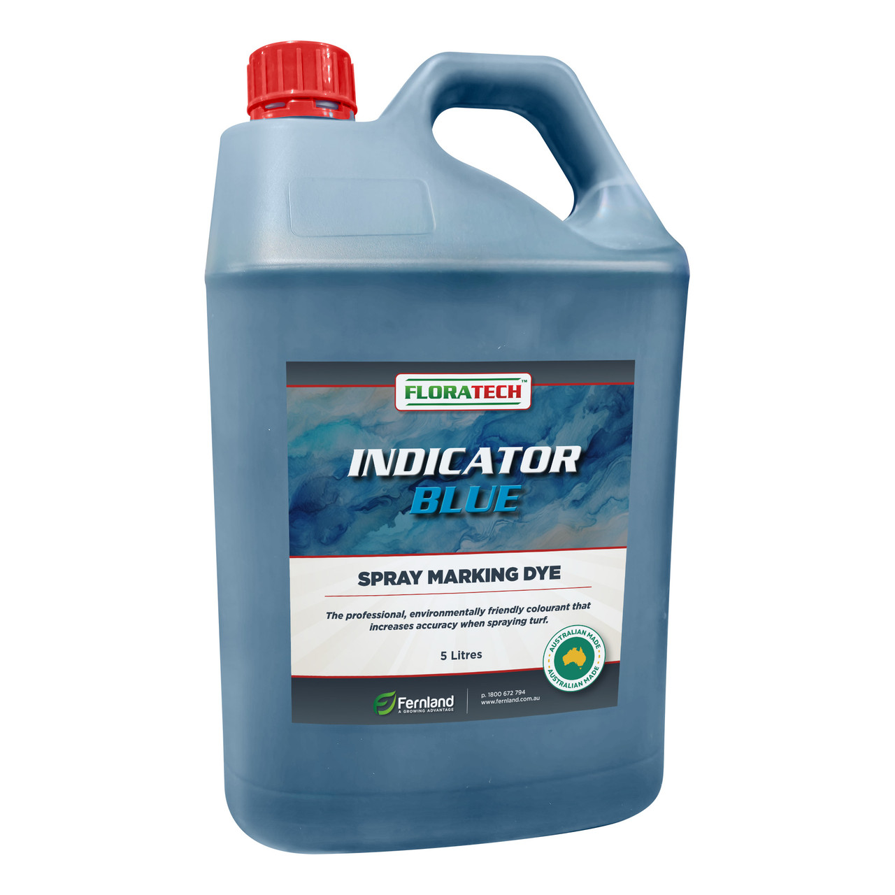how to get blue herbicide dye off concrete hands and shoes