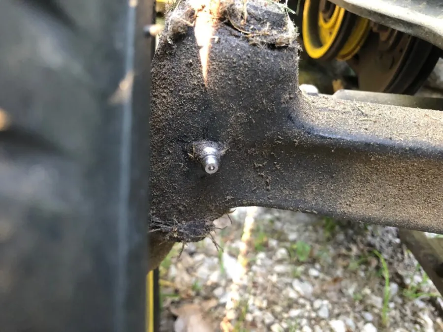 how to grease wheel bearings on zero turn lawn mower