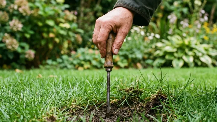 Screwdriver Test: Does Your Lawn Need Water?