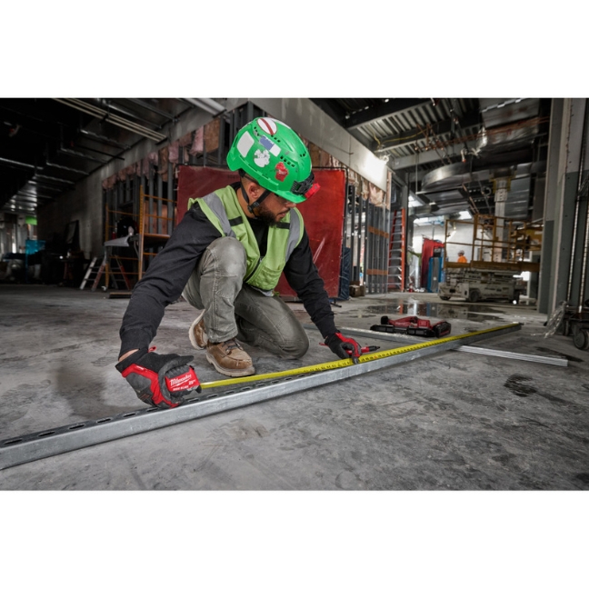 mower deck leveling measurement process