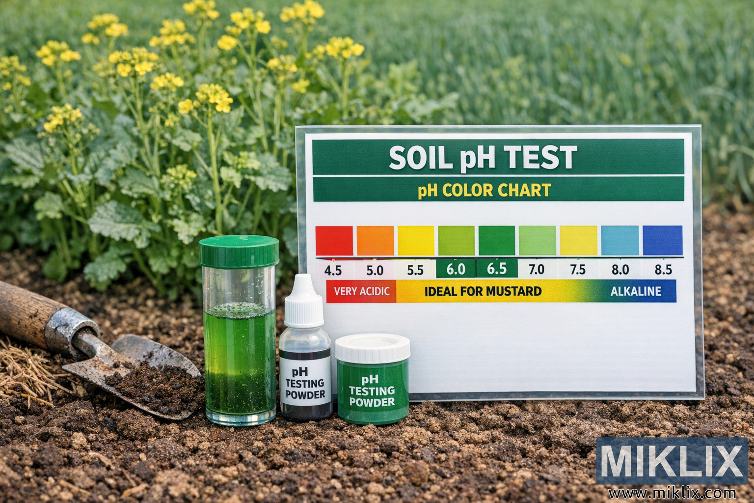 Soil testing for creeping thyme