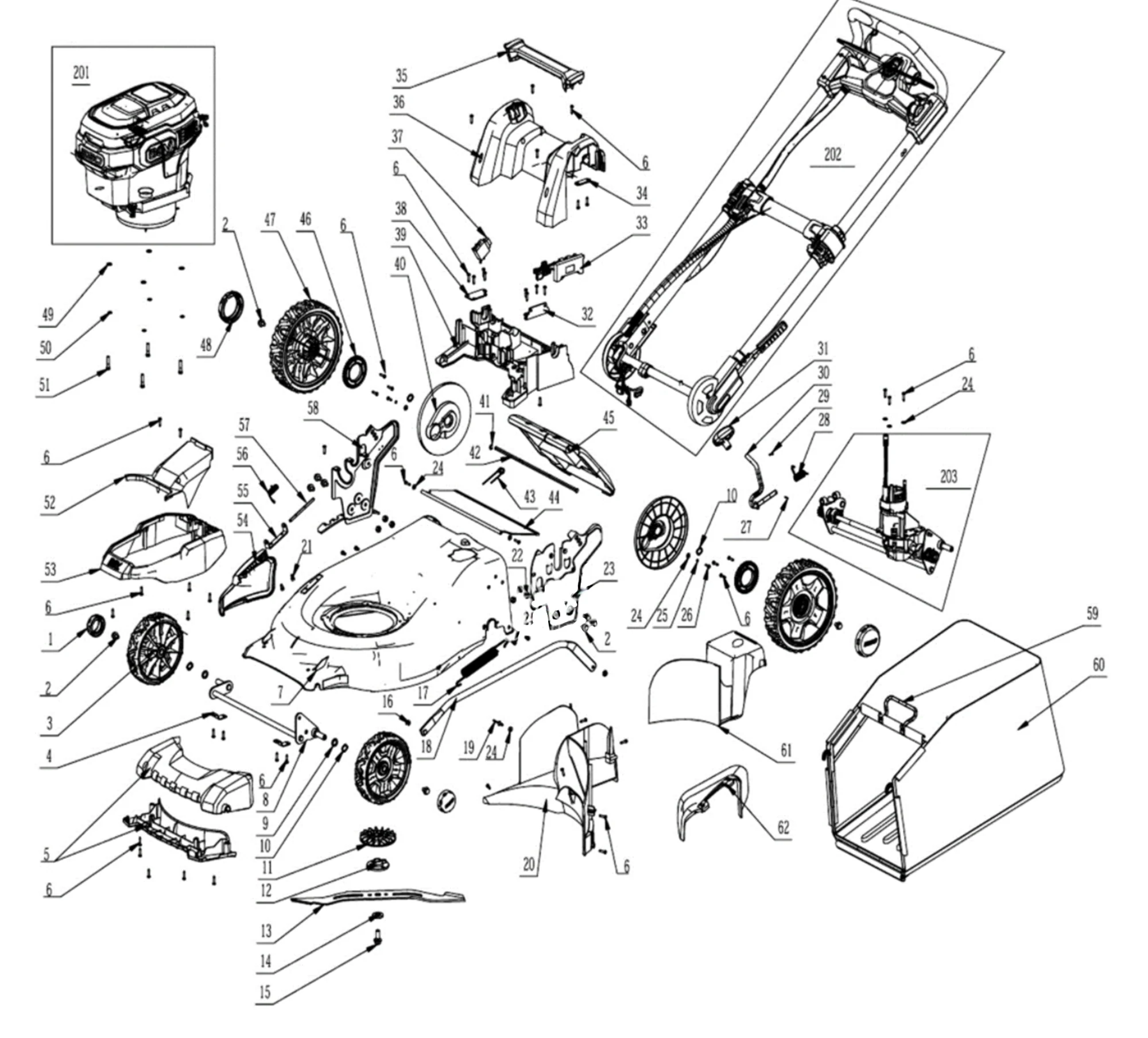 why does lawn mower deck vibrate after hitting a tree root